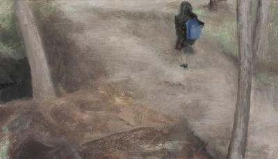 image: School Girl - Figurative Oil Painting
